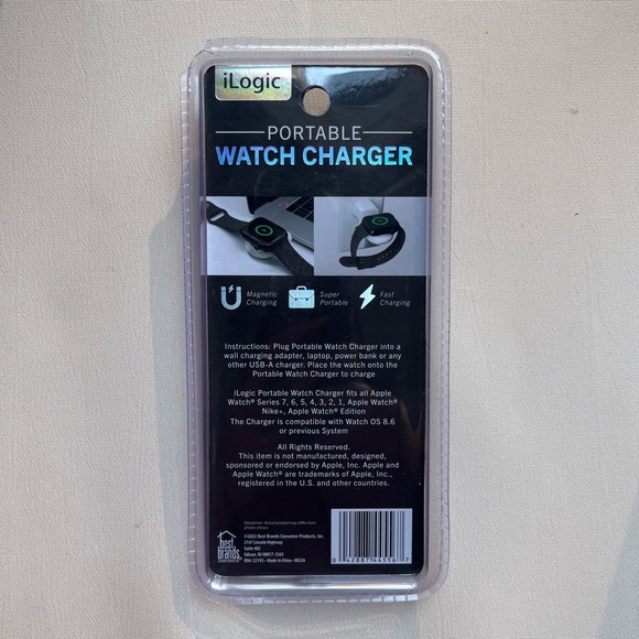 New iLogic portable Apple Watch charger magnetic smart watch usb charger - Picture 2 of 4